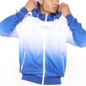 FASHION NOVA MEN Hooded Track Jacket, Size XL, NwT